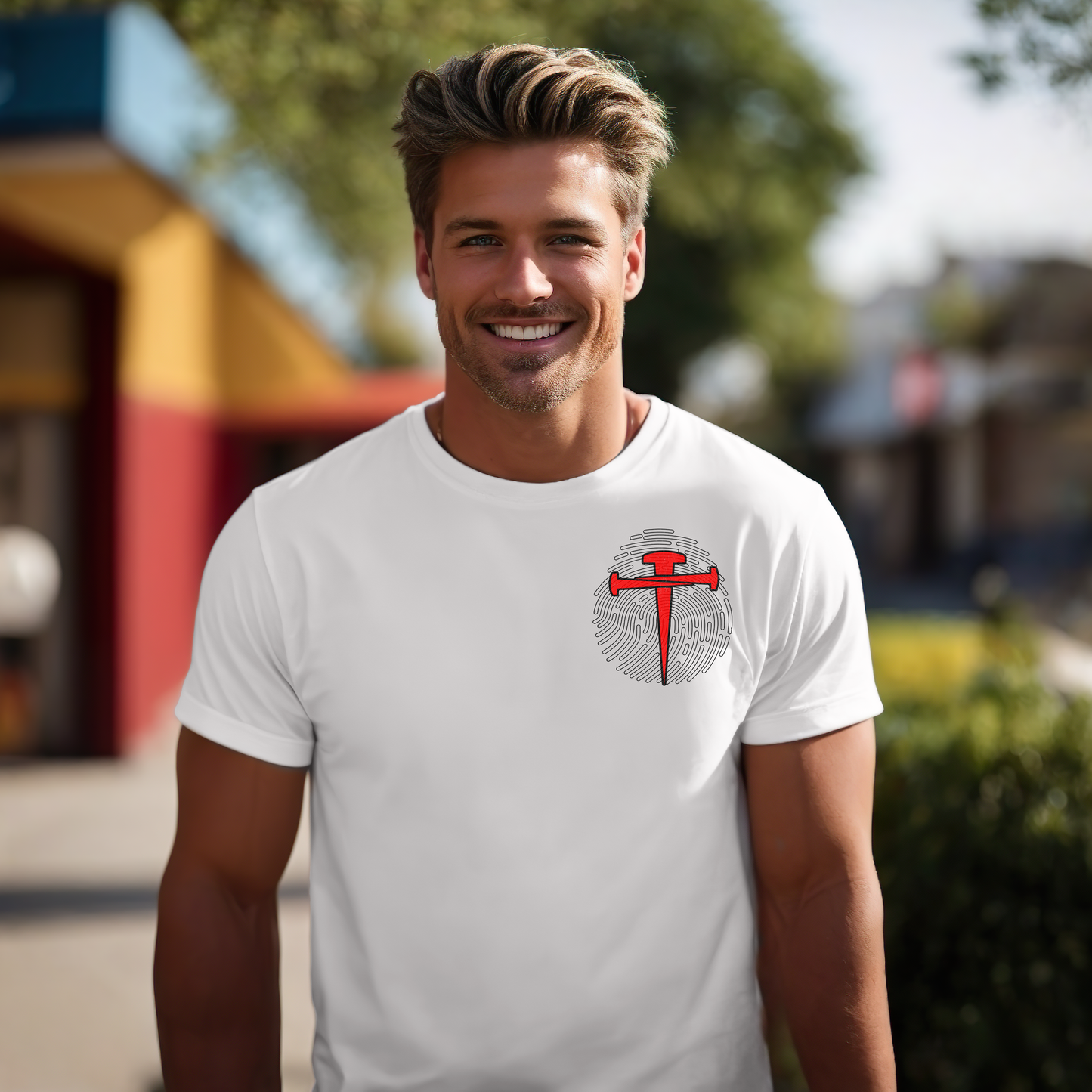 Shirt for men with Cristian message