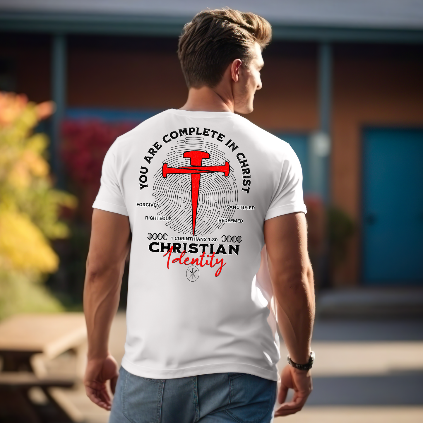 Shirt for men with Cristian message